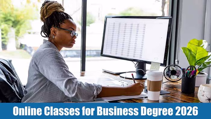 Online Classes for Business Degree 2026